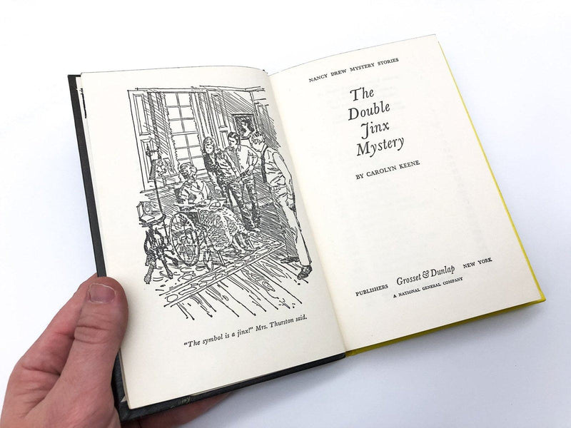 Nancy Drew The Double Jinx Mystery No 50 Carolyn Keene 1973 Grosset Dunlap Matte 6