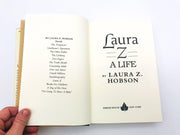 Laura Z A Life Hardcover Laura Z Hobson 1983 Jewish Author Promotion Writer Cpy3 8