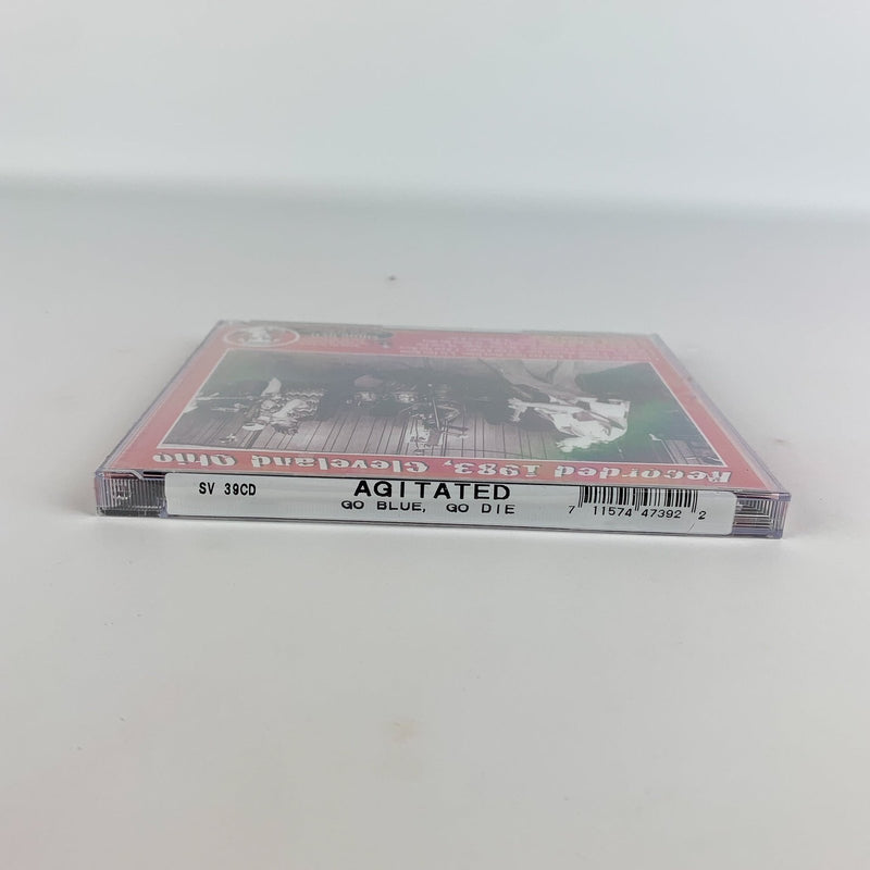 Agitated Go Blue, Go Die CD - 1983 Cleveland - Smog Veil Records - Sealed 3