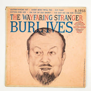 Burl Ives The Wayfaring Stranger Record 45 RPM EP B-1955 Columbia 1