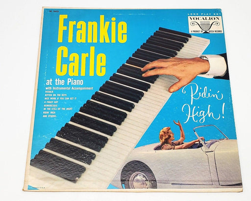 Frankie Carle Ridin' High 33 RPM LP Record Vocalion 1958 VL 3622 1