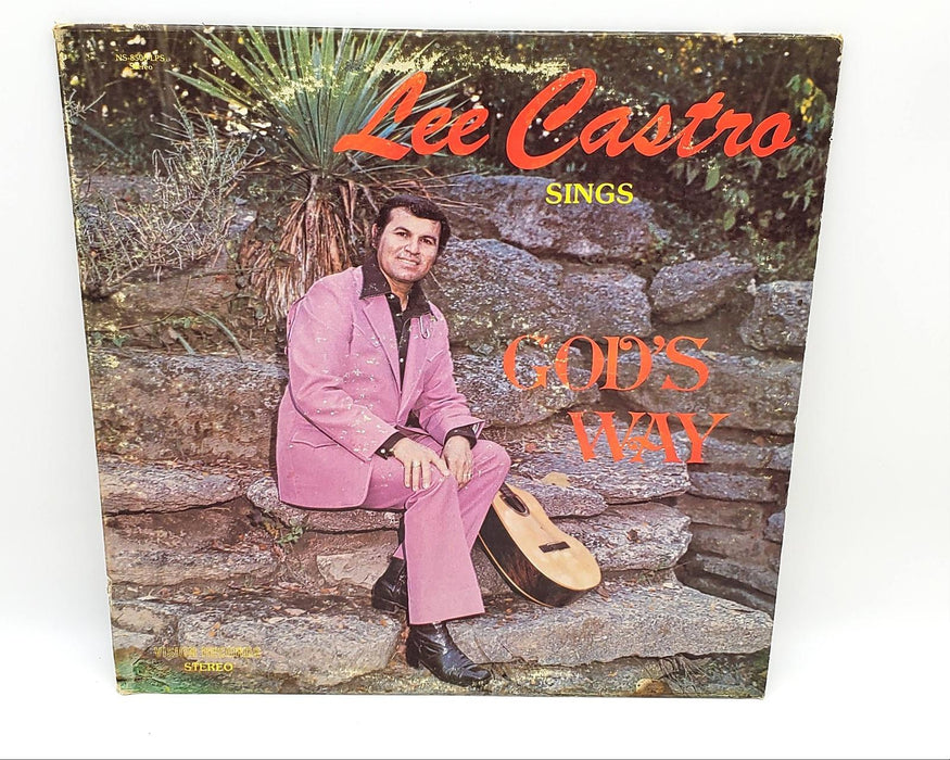 Lee Castro God's Way LP Record Vision Records N/A NS-8506 Signed 1