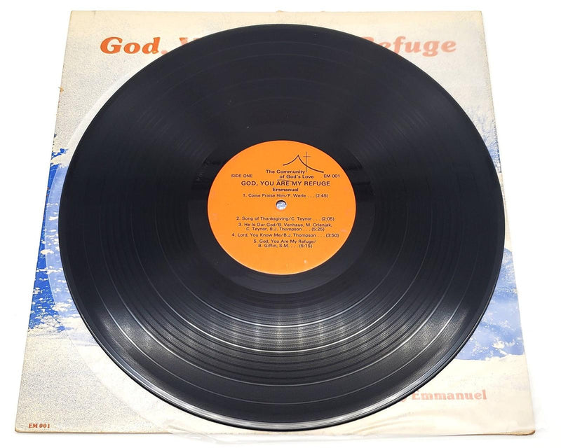 Emmanuel God You Are My Refuge 33 RPM LP Record The Community Of God's Love 1977 5