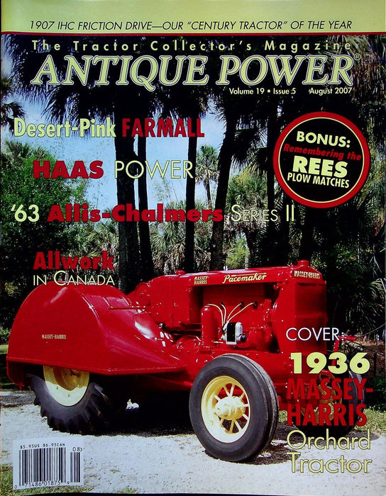 Antique Power Magazine August 2007 Vol 19 # 5 63 Allis-Chalmers Series 2