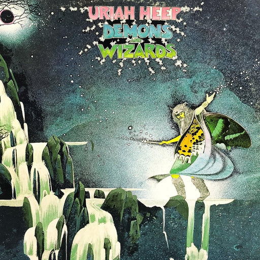 Uriah Heep Demons and Wizards Vinyl Record SRM-1-630 Mercury 1972 Gatefold 1