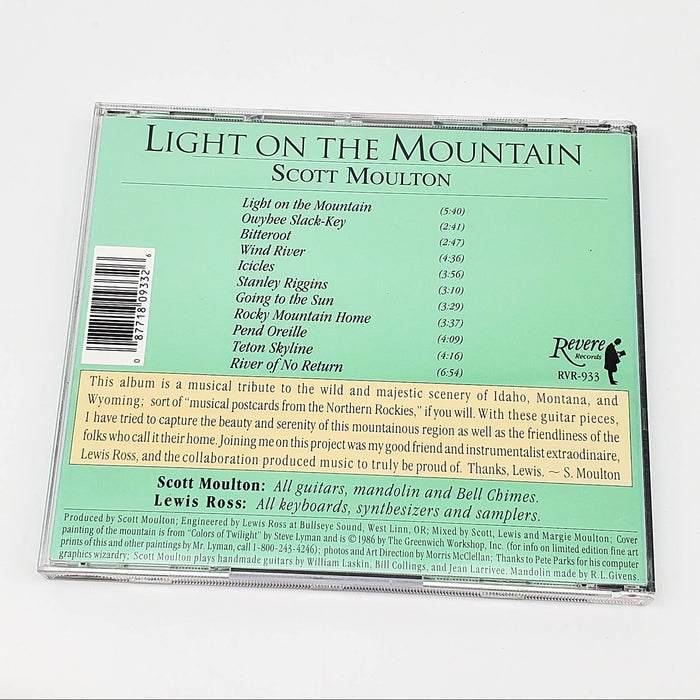 Scott Moulton Light on the Mountain Album CD Revere 1986 RVR-933 2