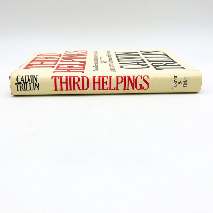 Third Helpings Hardcover Calvin Trillin 1983 Food Cookery Gastronomy Satire 3