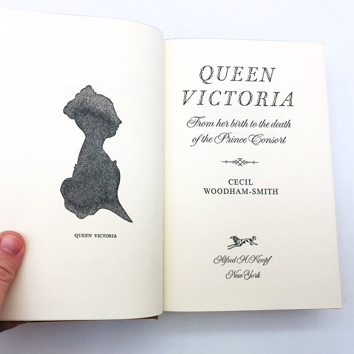 Queen Victoria Hardcover Cecil Woodham-Smith 1972 Birth to Death English Royalty 7