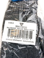 12 Pair Small Gray Poly Cotton String Knit Work Gloves SZ SMALL West Chester 6