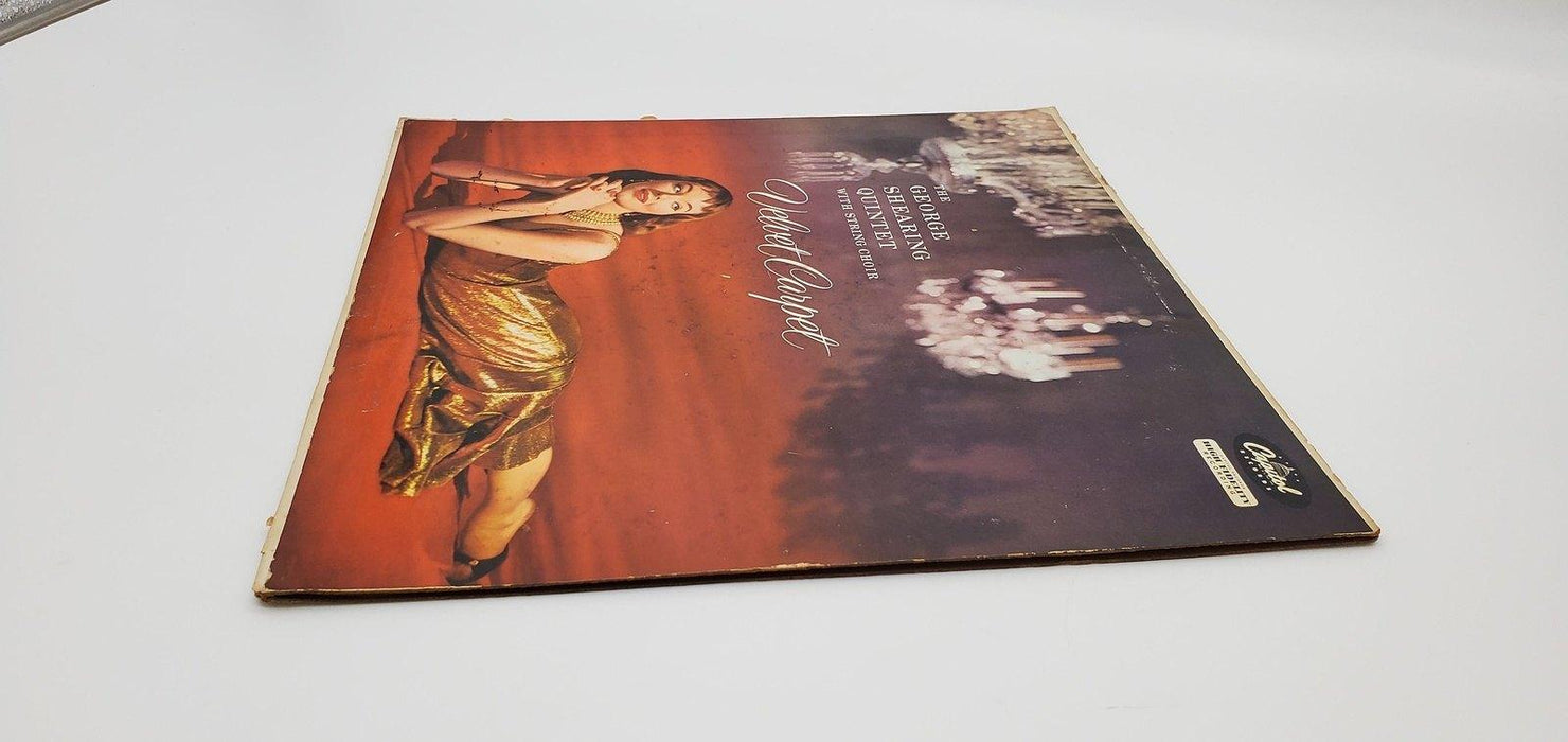 The George Shearing Quintet Velvet Carpet 33 RPM LP Record Capitol Records 1956 4