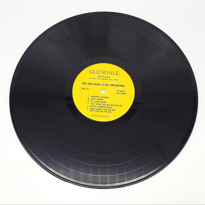 Pee Wee Hunt On The Sunny Side LP Record Glendale Records 1978 GL-6013 5