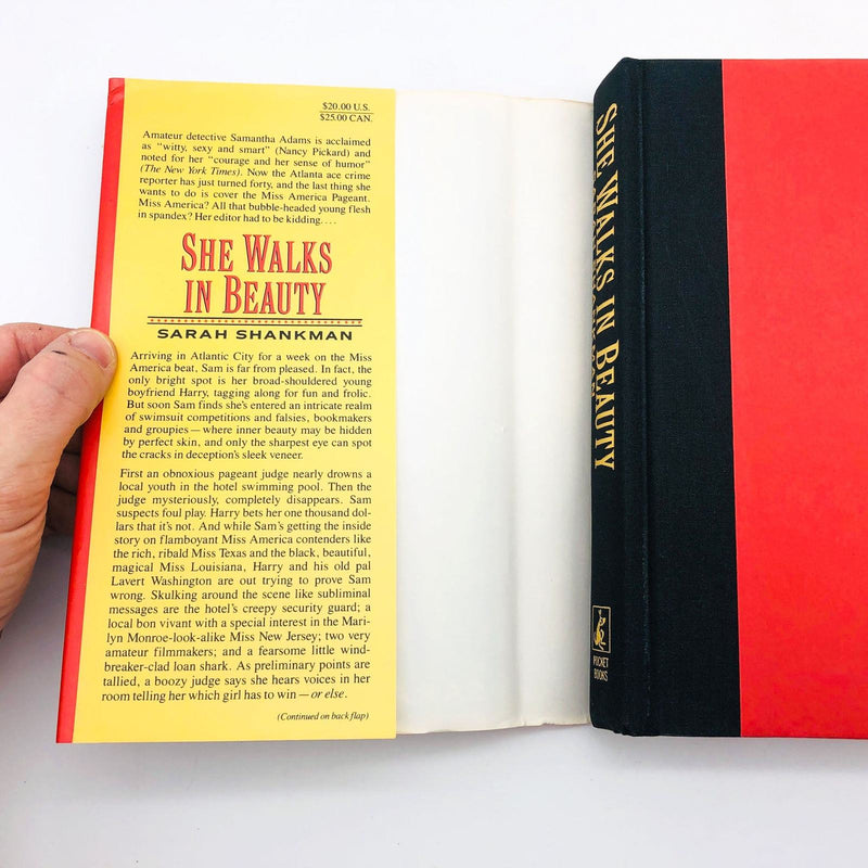 Sarah Shankman Book She Walks In Beauty Hardcover 1991 1st Edition Miss America 6