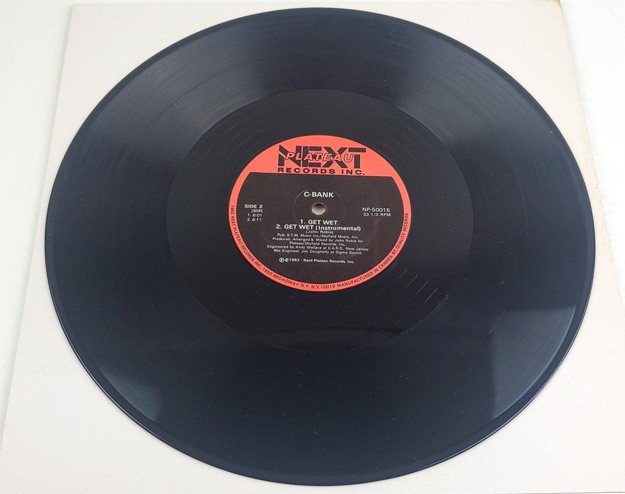 C-Bank Get Wet 33 RPM Single Record Next Plateau Records Inc 1983 3