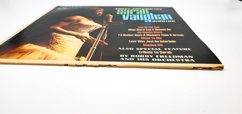 Sarah Vaughan Sweet, Sultry And Swinging 33 RPM LP Record Spin-O-Rama S-73 5