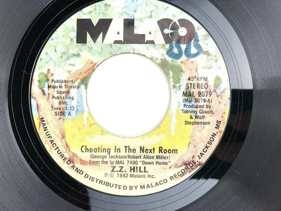 Z.Z. Hill 45 RPM 7" Single Right Arm for Your Love / Cheating In the Next Room 1