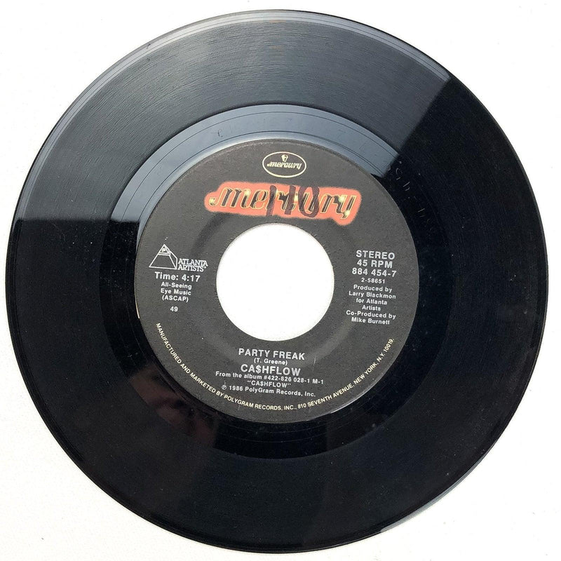 Ca$hflow 45 RPM 7" Record It's Just a Dream / Party Freak Mercury 884 454-7 2