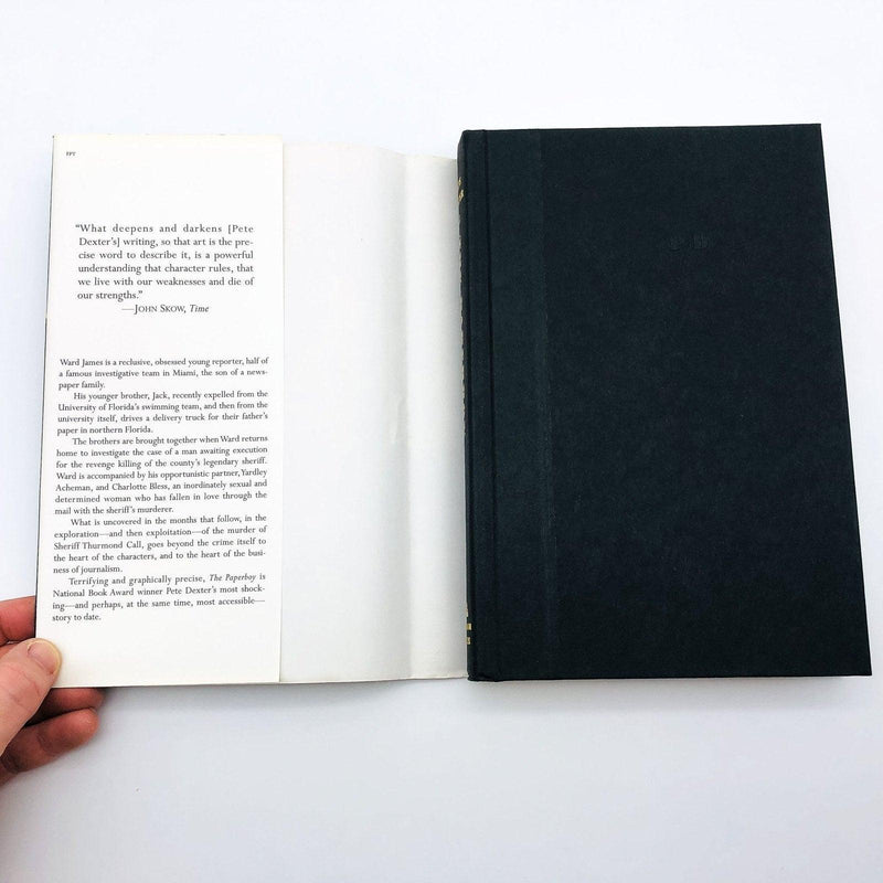 The Paperboy Hardcover Pete Dexter 1995 First Edition Murder Crime Sheriff 6