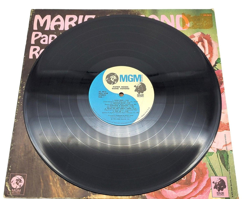 Marie Osmond Paper Roses 33 RPM LP Record MGM Records 1973 SE 4910 5