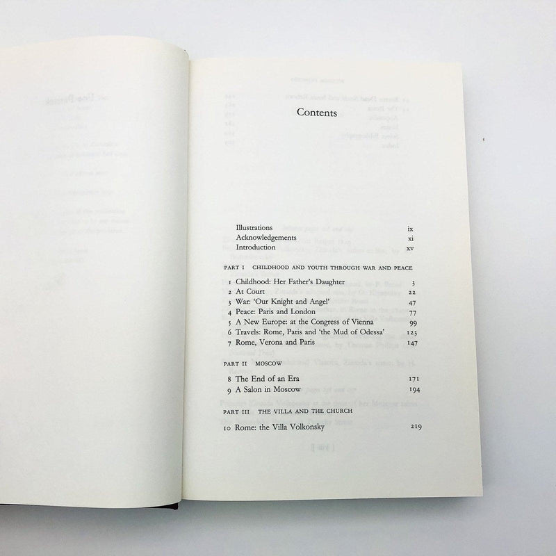 Pilgrim Princess Hardcover Maria Fairweather 2000 Zinaida Volkonsky Russian 10