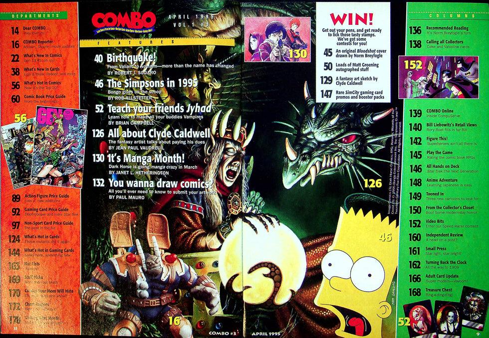 Combo Magazine April 1995 Vol 1 No 3 Birthquake A Whole New Valiant 2