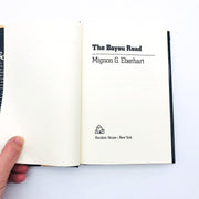 The Bayou Road Hardcover Mignon G. Eberhart 1979 Romance Civil War 2nd Printing 7
