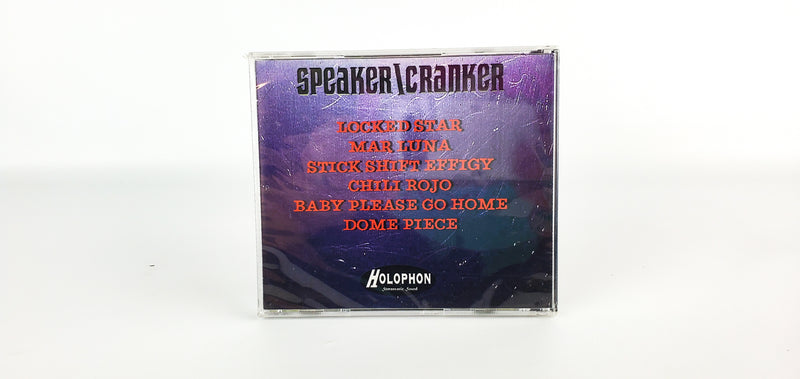Speaker\Cranker Self Titled Album CD 1999 Holophon Stereosonic Sound NEW HOCD001 2