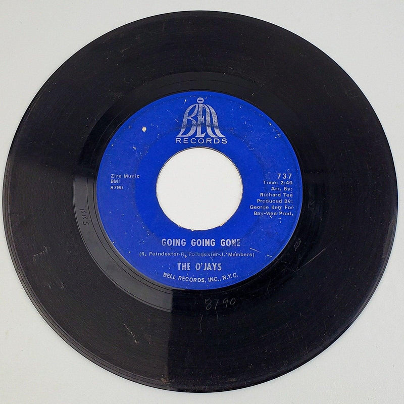 The O'Jays The Choice 45 RPM Single Record Bell 1968 2