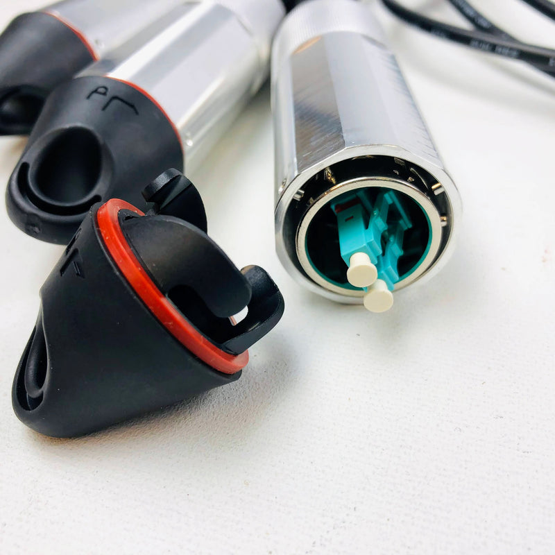 RFS Hybriflex Fiber Optic Cable 3 Pair ODC to LC Connectors 10F FOJMP-LC-3MM-10F