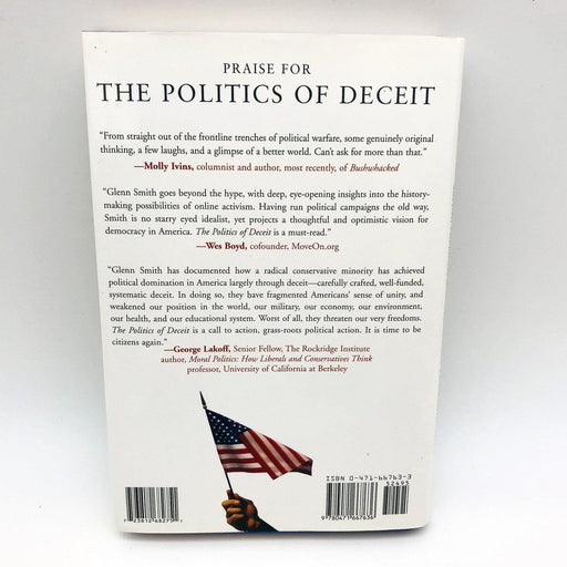 The Politics Of Deceit Hardcover Glenn W. Smith 2004 Cultural History Mass Media 2