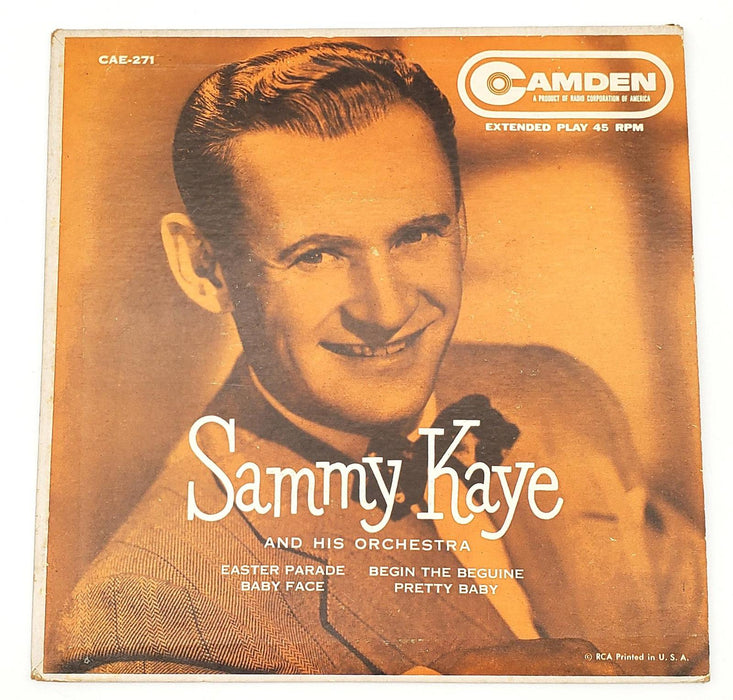 Sammy Kaye And His Orchestra 45 RPM EP Record RCA Camden 1955 CAE-271 1