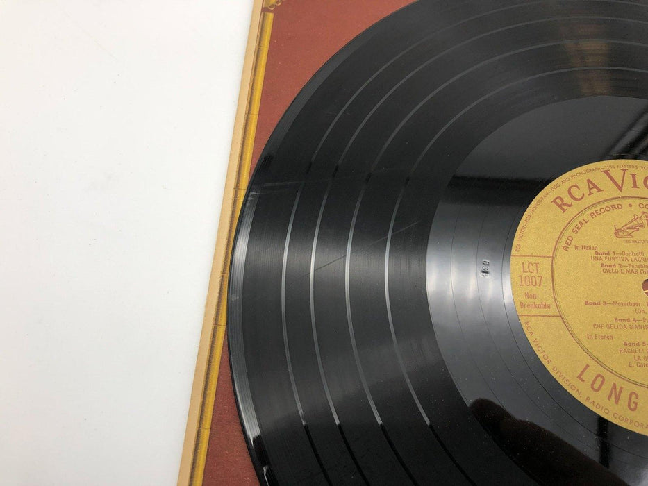 A Treasury of Immortal Performances Caruso Record 33 RPM LP LCT-1007 RCA 1951 11