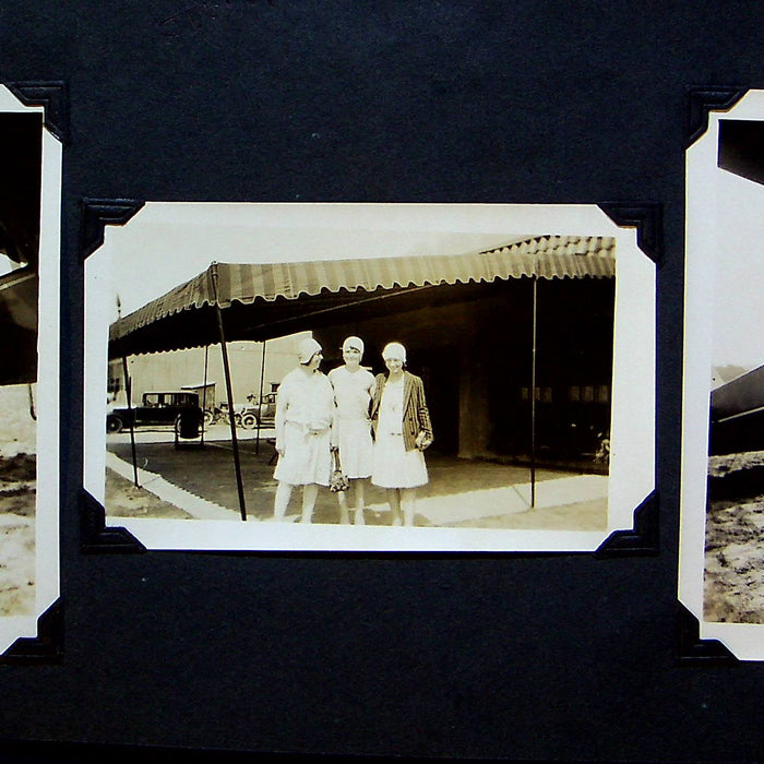 Curtis Robin Airplane Photographs 1920s Flapper Girls Roaring 20s Original Pics