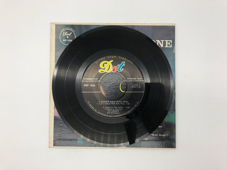 Pat Boone A Closer Walk With Thee Record 45 RPM EP DEP-1056 Dot Records 1957 4