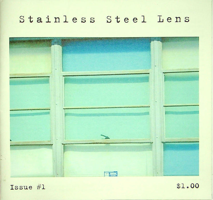 Stainless Steel Lens No 1 Zine Love Bunni Press 2003 Pabst Blue Ribbon Beer