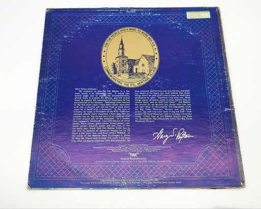 Jim Bakker How To Accomplish The Impossible LP Record Pax Musical 1977 2