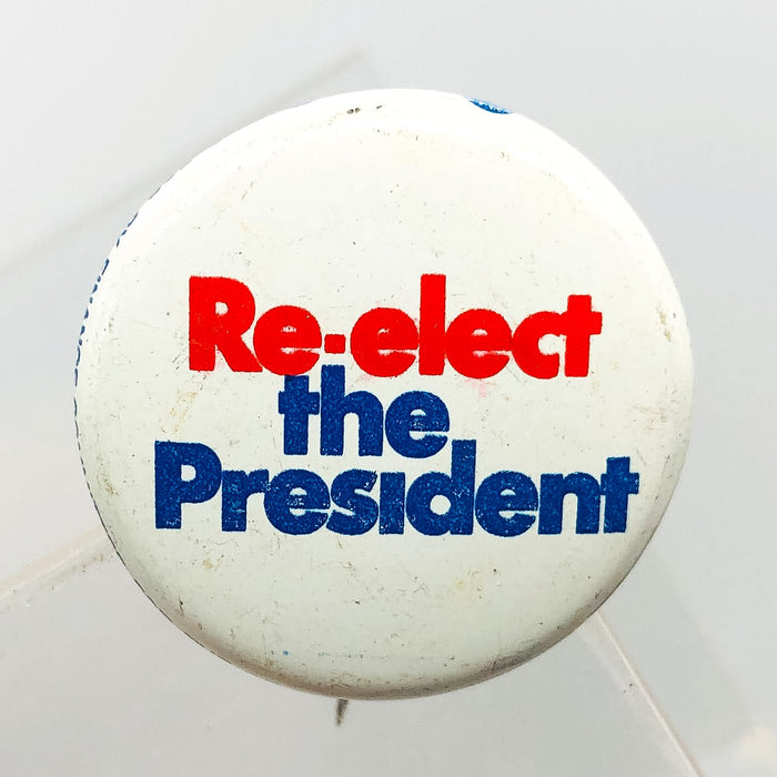 Re-Elect The President Button Pin 1" Committee For Richard Nixon Campaign 5