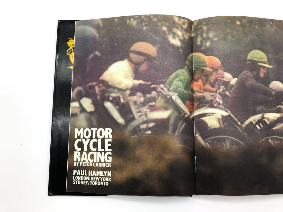 Motor Cycle Racing Peter Carrick 1969 Paul Hamlyn Hardcover/Dust Jacket 6