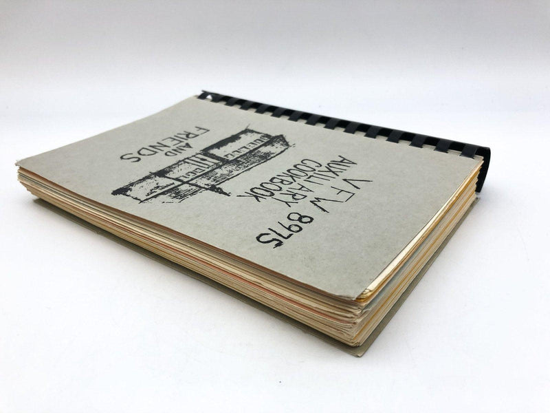 VFW 8975 Auxiliary Cookbook Summit County Akron Ohio Tom Hull Helen Keys 5