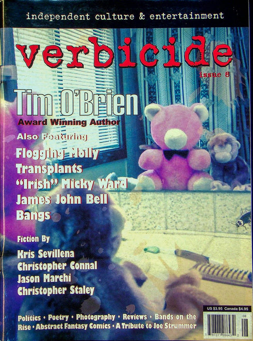 Verbicide Issue 8 2003 Flogging Molly, Transplants, James John Bell