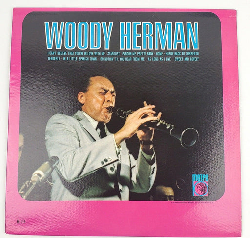 Woody Herman Self Titled Record 33 RPM LP M514 Metro 1965 1
