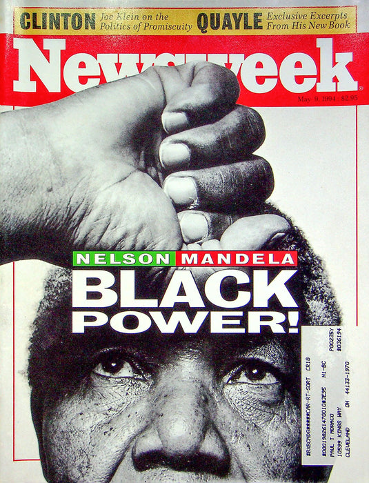 Newsweek Magazine May 9 1994 Nelson Mandela Freedom Votes South Africa President