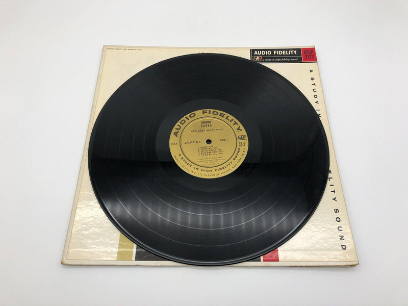 Naif Agby Bedouin Sahda Pretty Dancing Girl Record 33 LP AFLP 2122 PROMO 5