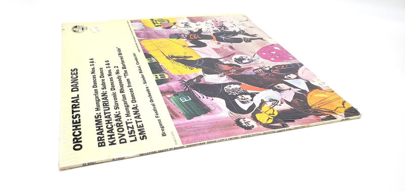 Johannes Brahms Orchestral Dances Hungarian, Dvorak 33 RPM LP Record Allegro 3