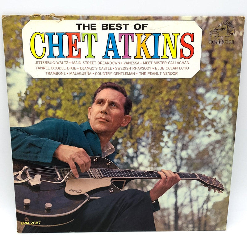 Chet Atkins The Best of Chet Atkins Record 33 RPM LP LPM-2887 RCA 1964 1