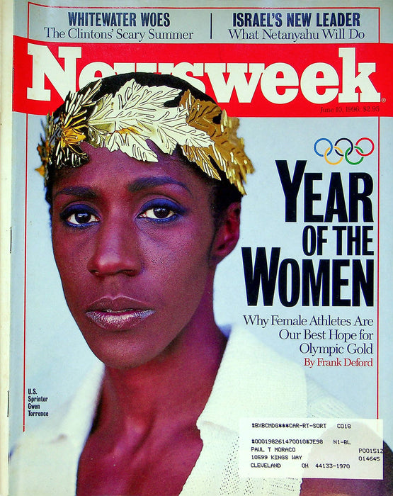 Newsweek Magazine June 10 1996 Atlanta Summer Olympics Lisa Leslie Janet Evans