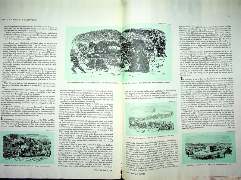 Collier's Magazine July 5 1956 Yul Brynner The King and I Movie Star Mormon Trek