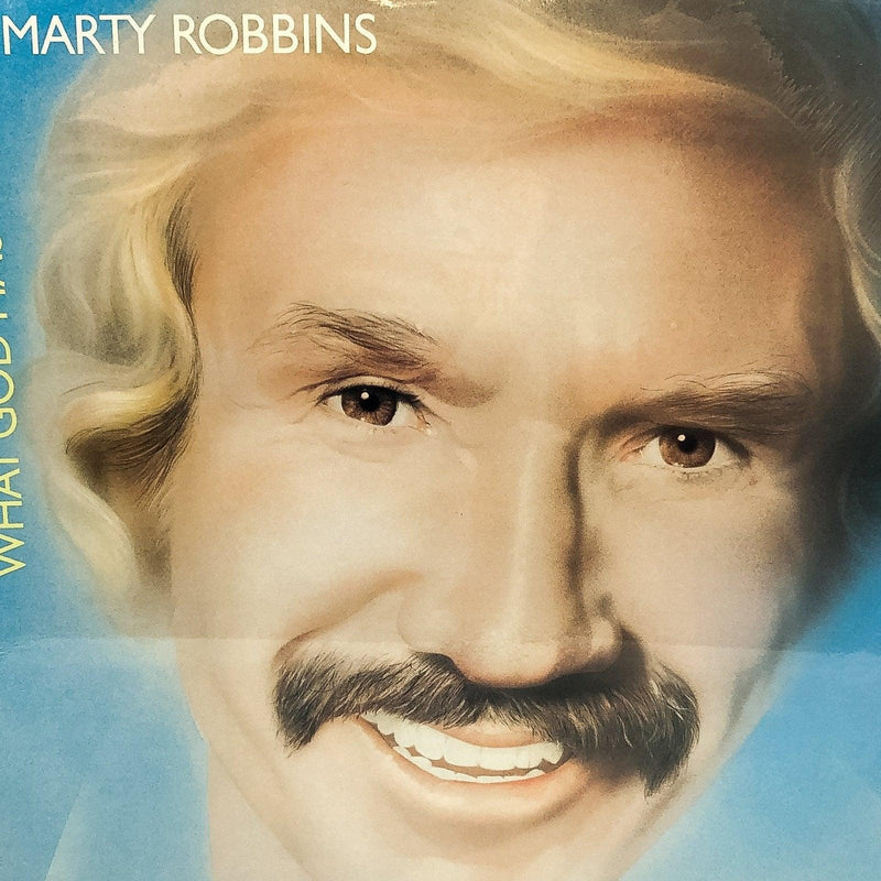 Marty Robbins What God Has Done Record 33 RPM LP FC 40348 Columbia 1986 1