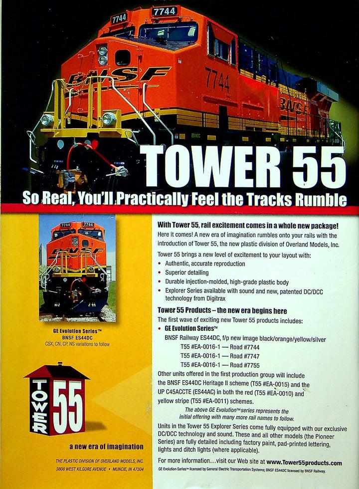 Railroad Model Craftsman Magazine August 2005 Vol 74 No 3 Model Rippled Water