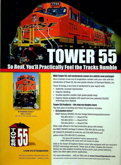 Railroad Model Craftsman Magazine August 2005 Vol 74 No 3 Model Rippled Water