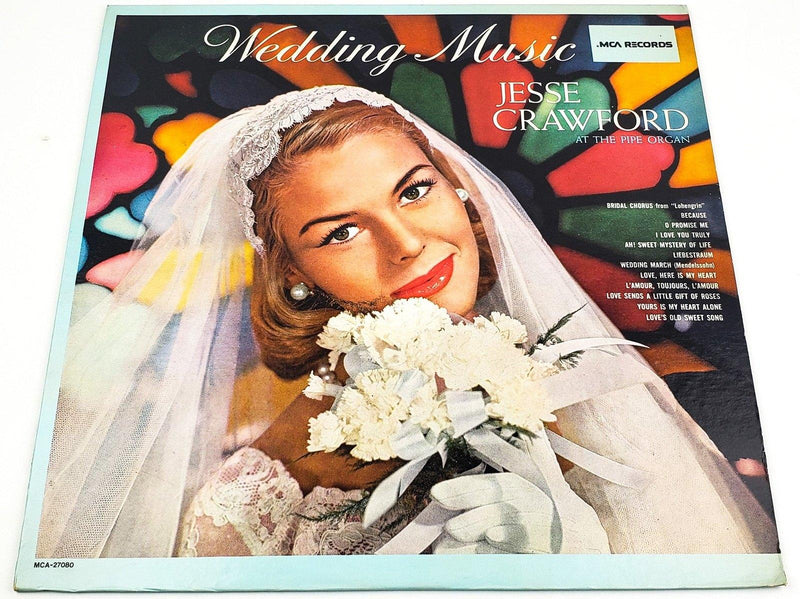 Jesse Crawford Wedding Music 33 RPM LP Record MCA Records 1983 | MCA-27080 1